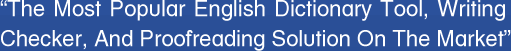 English dictionary software